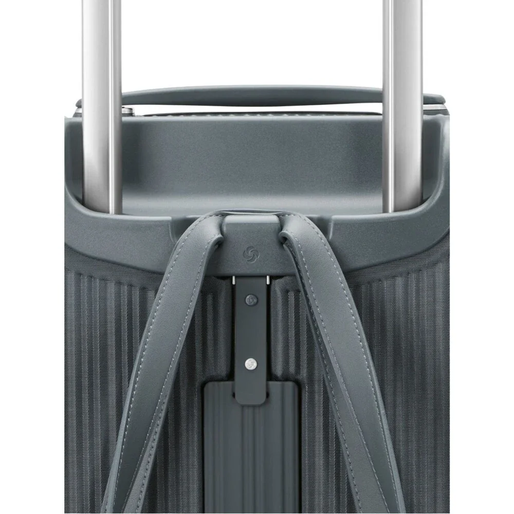 Samsonite Silhouette 18 Softside Spinner Slate Gray Carry-On Spinner suitcase